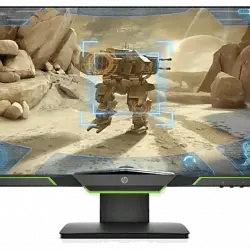 Monitor gaming - HP 25x, 24.5", Full HD, 144 Hz, 1 ms, Negro