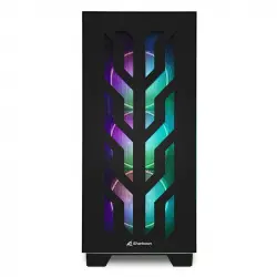 Sharkoon Elite Shark CA300T E-ATX Cristal Templado USB-C ARGB Negra