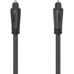 Cable de fibra óptica - Hama 00205134, Con conexión audio ODT, 1.5 m, Negro