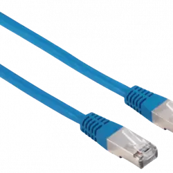 Cable de red - ISY IPC 2000, 10 m, Cat-5e, RJ-45, U/FTP (STP), Azul