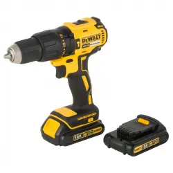 Dewalt DCD778S2T-QW Taladro Atornillador + 2 Baterías 18V + Maletín
