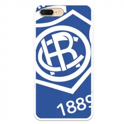 Funda Licencia Oficial Real Club Recreativo de Huelva Escudo Fondo Azul para iPhone 7 Plus