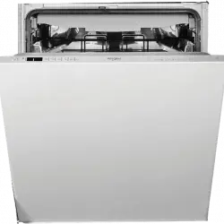 Lavavajillas integrable - Whirlpool WI 7020 PF, 14 cubiertos, 8 programas, 60 cm, Tercera bandeja, Inox