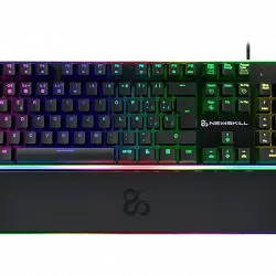 Teclado gaming - Newskill Gungnyr Pro, USB, Retroiluminación RGB, Negro