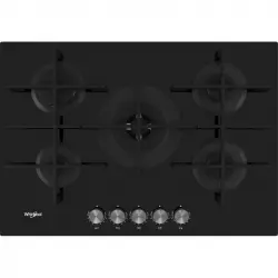 Whirlpool GOWL 728/NB Placa de Gas 5 Zonas 75cm Negra