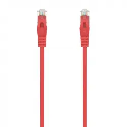 Aisens A145-0556 Cable de Red RJ45 UTP Cat 6A 25cm Rojo