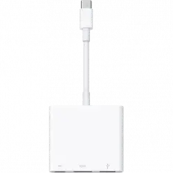 APPLE Adaptador multipuerto USB-C a AV digital, Blanco