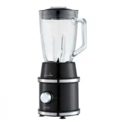 Batidora De Vaso, Cuchillas Acero, Jarra Vidrio, Rapida, Potente, Portatil, 1300w, 1,5l, Molinillo