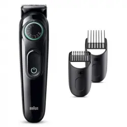 Braun BeardTrimmer 3 BT3411 Recortadora de Barba Inalámbrica Negra