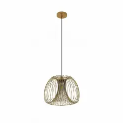Fabrilamp Colgante Camelia Esférico 1xe27 Oro