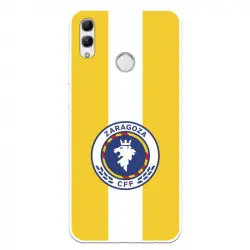 Funda Para Huawei P Smart 2019 Del Zaragoza Cf Femenino Escudo Fondo Amarillo - Licencia Oficial Zaragoza Cf Femenino