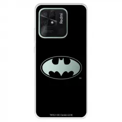 Funda para Xiaomi Redmi 10C Oficial de DC Comics Batman Logo Transparente