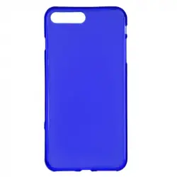 Funda Silicona Lisa Azul para iPhone 7 Plus