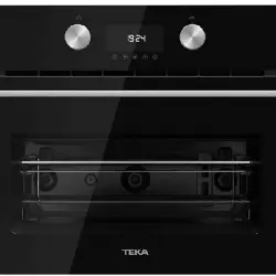 Horno con microondas - Teka MLC 8440 NEGRO, Multifunción, 44 l, 46 cm, Grill, Touch Control, Negro