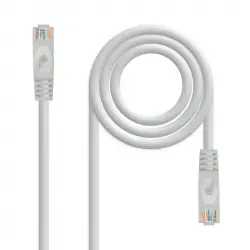 Nanocable Cable de Red RJ45 LSZH Cat.6A UTP AWG24 15m Gris