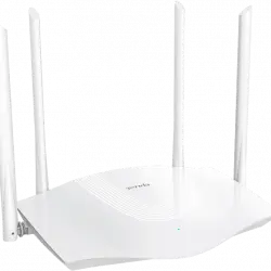 Router - Tenda TX3, WiFi6 AX1800 Dual Band, 1201 Mbps a 5GHz + 574 2.4GHz, QuadCore, 4 Puertos Gigabit