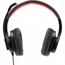 Auriculares con cable - Hama HS-USB400, USB, Para PC y portátil, Micrófono, Negro