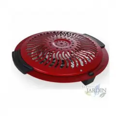 Brasero Eléctrico Orbegozo 900w. Dos Resistencias Blindadas. Rejilla De Seguridad. Reflector De Calor. Asas De Toque Frío.
