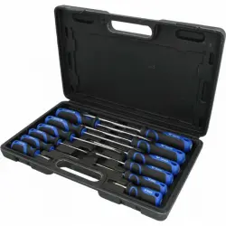 Brilliant Tools Juego de Destornilladores 12 Piezas