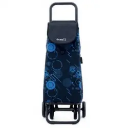 Carro De Compra Garmol 218 Galaxy C-825 Chasis G5 55l 4 Ruedas 150mm Azul