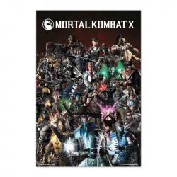 Erik Maxi Póster Mortal Kombat Personajes 91.5x61cm