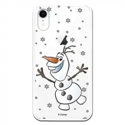 Funda Oficial de Disney Olaf Transparente Frozen para iPhone XR