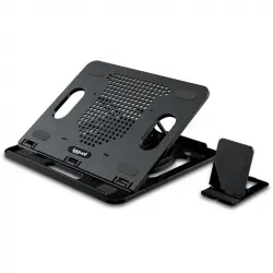 Iggual RPSV17 Base Refrigeradora Portátil hasta 17" + Soporte Smartphone