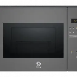 Microondas integrable - Balay 3CG5172A2, 1270 W, 20 l, 5 niveles de potencia, Gris Antracita