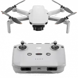 Mini Drone - DJI 2 SE, Cámara integrada, Vídeo 2.7K, Hasta 10 km, Autonomía 31 min, Blanco