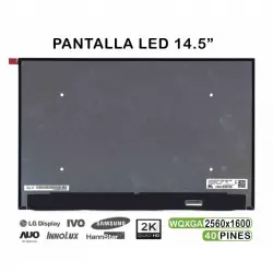 Pantalla Led De 14.5" Para Portátil N145gcg-gt1 Lp145wq1-spb1 Qhd 30 Pines