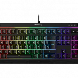 Teclado gaming - HyperX Alloy Core RGB, USB, Retroiluminación Negro