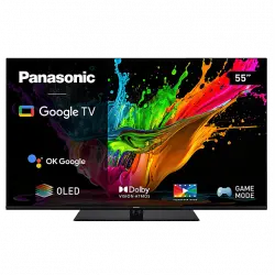 TV OLED 55" - Panasonic TX55MZ800E, 4K, 4K Color Engine Pro, Smart TV, DVB-T2, Dolby Vision® y HDR10+, Negro
