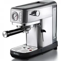 Ariete 1381 Cafetera Espresso Manual 15 Bares Acero Inoxidable