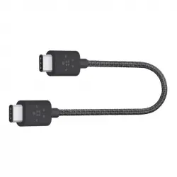 Belkin Cable de Carga USB-C a USB-C MIXIT Metálico Negro 1.8m