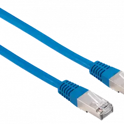 Cable de red - Isy IPC-500, 1.5m, Cat-5e, Conectores RJ45, Azul