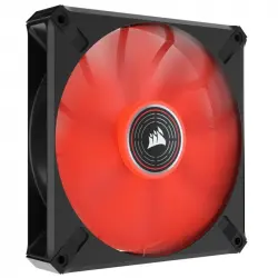 Corsair ML140 LED ELITE Premium Ventilador PWM de Levitación Magnética 140mm Rojo