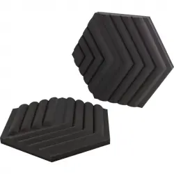 Corsair Wave Panels Extension Set 2 Paneles Espuma de Tratamiento Acústico Negros