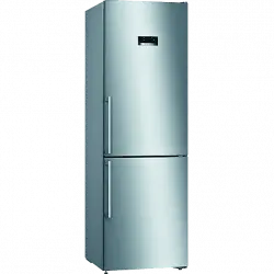 Frigorífico combi - Bosch KGN36XIDP, No Frost, 186 cm, 326 l, Cajón VitaFresh, Tecnología Inverter, Inox antihuellas