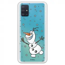 Funda Oficial de Disney Olaf Transparente Frozen para Samsung Galaxy A51 5G