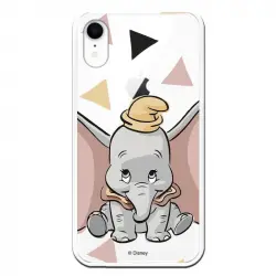 Funda Oficial Disney Dumbo Silueta Transparente para iPhone XR