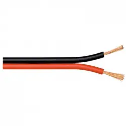 Goobay Cable para Altavoz 2x0.75mm 100m Rojo/Negro