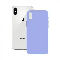 Ksix Soft Silicone Lavanda para iPhone X/XS