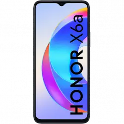 Móvil - Honor X6a, Midnight Black, 128 GB, 4 GB RAM, 6.56 " Mediatek Helio G36, 5200 mAh, Magic UI 7.1 basado en Android 13