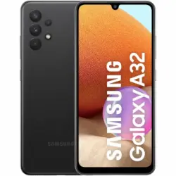 Móvil - Samsung Galaxy A32, Negro, 128 GB, 4 6.4", Full HD+, Mediatek Helio G80, 5000 mAh, Android 11