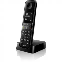 Philips D4701B/34 Teléfono Inalámbrico Negro