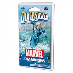 Asmodee Marvel Champions: Quicksilver Pack de Héroe Expansión Juego de Cartas