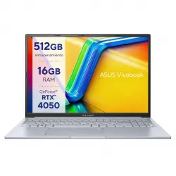 Asus - Portátil Vivobook 16X K3605ZU-N1106W, I7, 16GB, 512GB SSD, GeForce RTX 4050 6GB, 16", W11