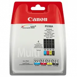 Cartuchos - Canon Multipack CLI-551