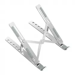 Ewent Soporte Plegable de Viaje Aleación de Aluminio para Portátil