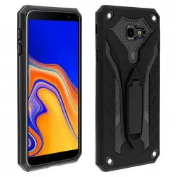 Forcell Phantom Funda Híbrida Negra para Samsung Galaxy J4 Plus